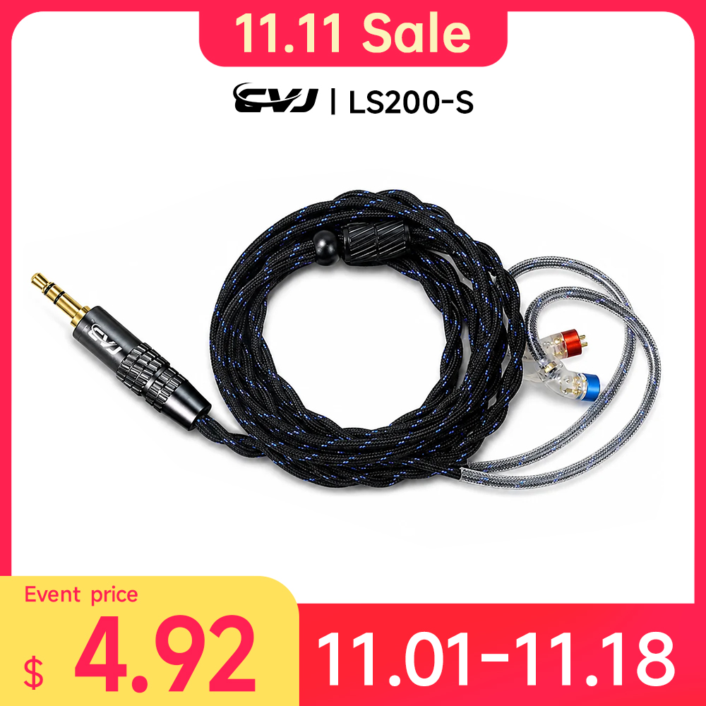 Headphone Amplifier Dac - CVJ LS200-S 이어폰 업그레이드 케이블 3.5MM/4.4MM