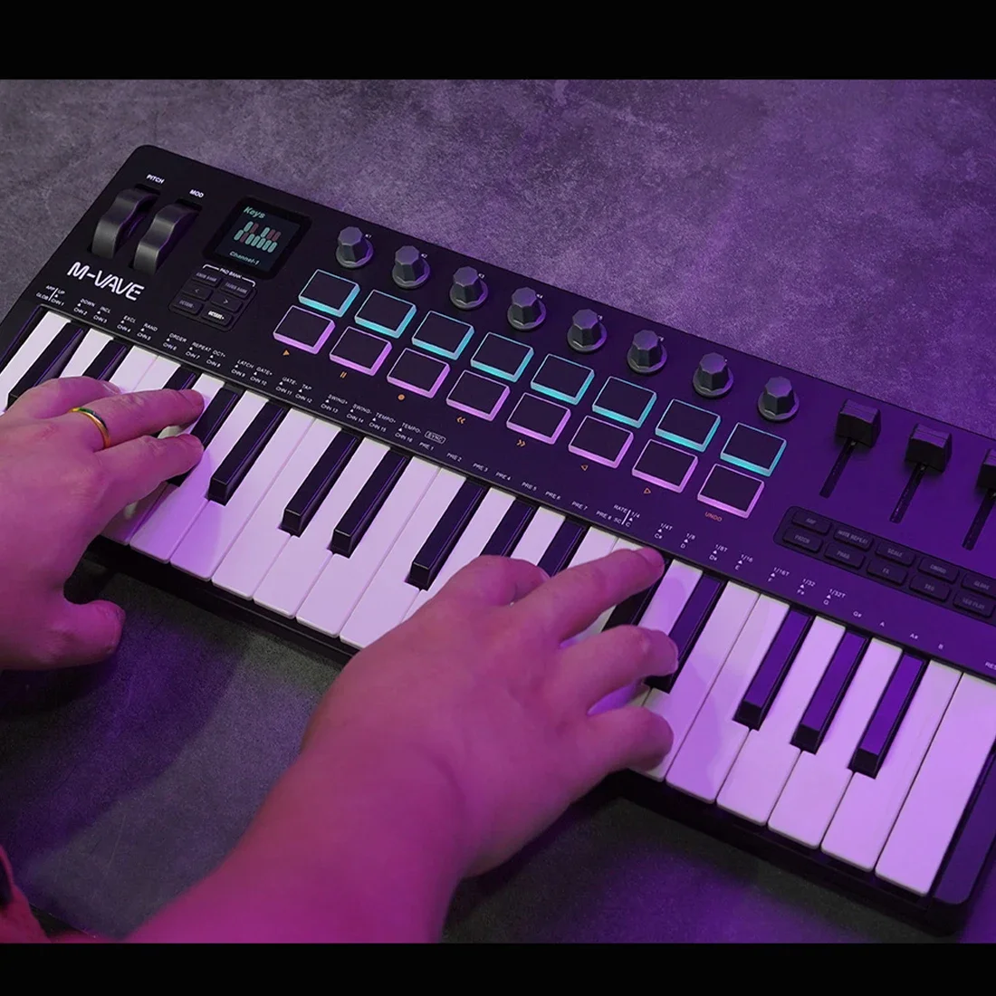 M-VAVE SMK-37 PRO: 37건반 휴대용 MI - Midi Controller Pad 리뷰 및 가격