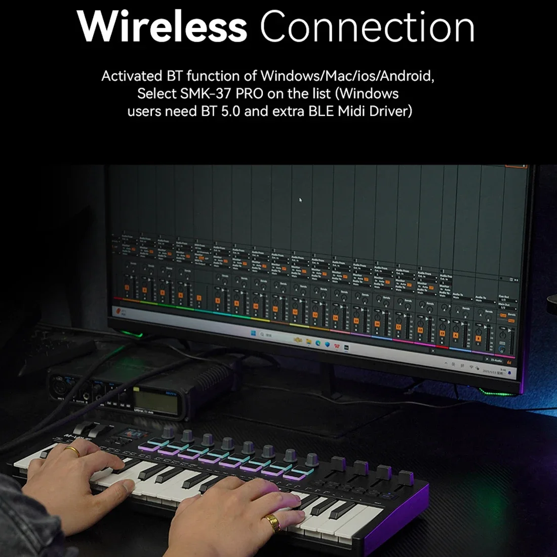 M-VAVE SMK-37 PRO: 37건반 휴대용 MI - Midi Controller Pad 리뷰 및 가격