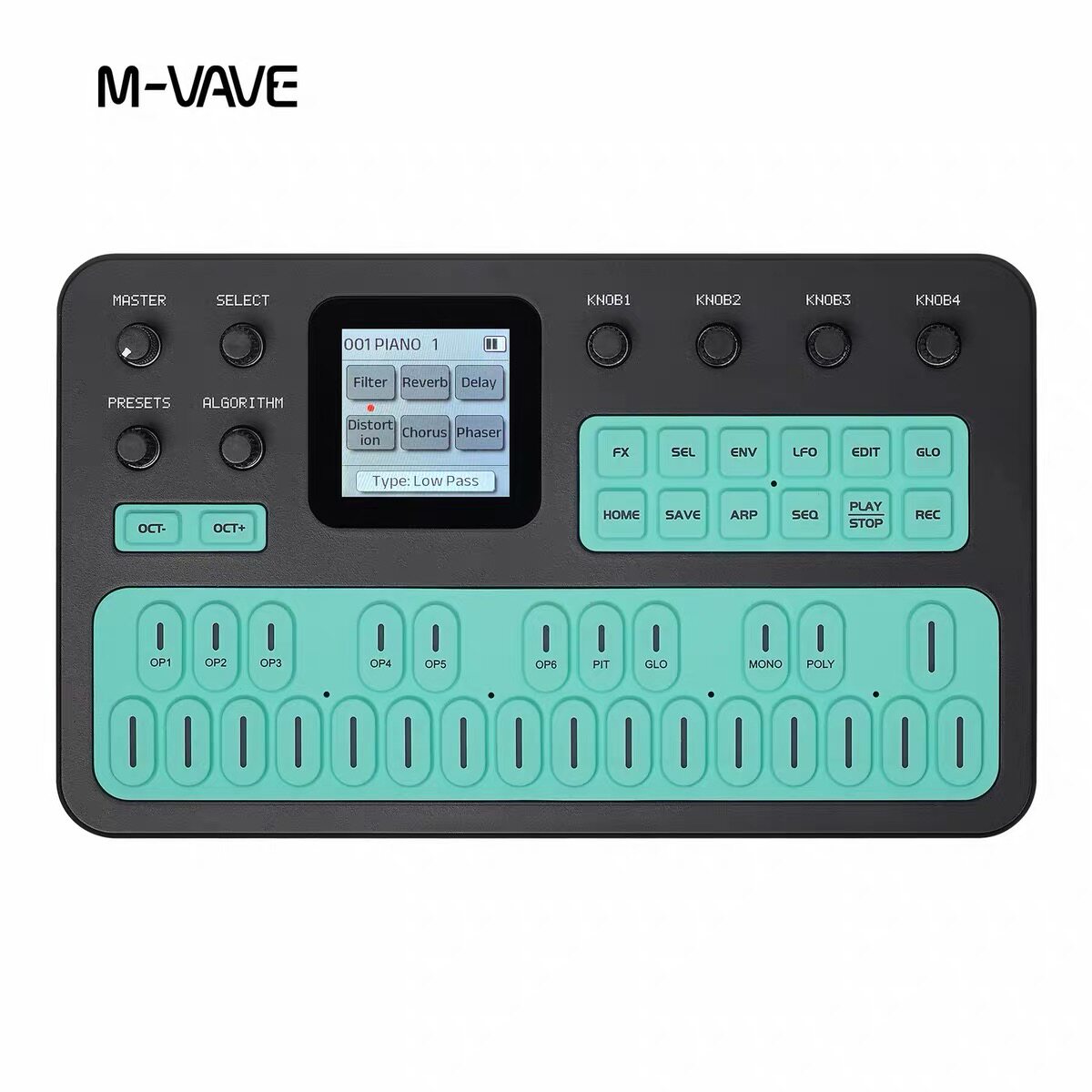 M-Vave Fm-1 휴대용 FM 신디사이저, 블루투스 - Midi Controller Pad 리뷰 및 가격