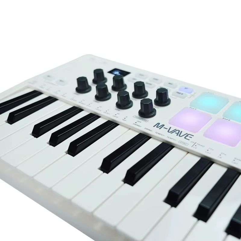 M Vave Smk 25 휴대용 MIDI 키보드 컨트롤 - Midi Controller Pad 리뷰 및 가격