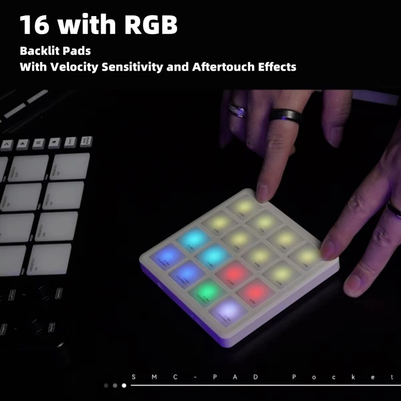 M-Vave SMC-Pad 휴대용 무선 MIDI 컨트롤 - Midi Controller Pad 리뷰 및 가격
